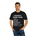 thumbnail image 4 of Humorous Thoughts While Working Introverts Gift | Hilarious Irritated Sassy Saying Men Women Unisex Garment-Dyed T-shirt, 4 of 4