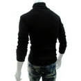 thumbnail image 5 of Chandail-Over Homme Coupe Ajustée Chaud en Coton à Col Montant, 5 of 5