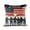 A, variant on FEOLGEHLY 4th of July Memorial Day Decorations, Independence Day Home Decor, Independence Day Pillow Cover Linen 17.7x17.7 In USA Flag-Themed Sofa Cushion Cover Summer Holiday Decor