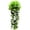 Green, variant on Artificial Hanging Violet Flower Vine Faux Floral Garland for Wall Decor Home Garden Wedding Decoration Cascading, Hydrangea Artificial Flowers for Indoor Outdoor Hanging, 30.7" Red