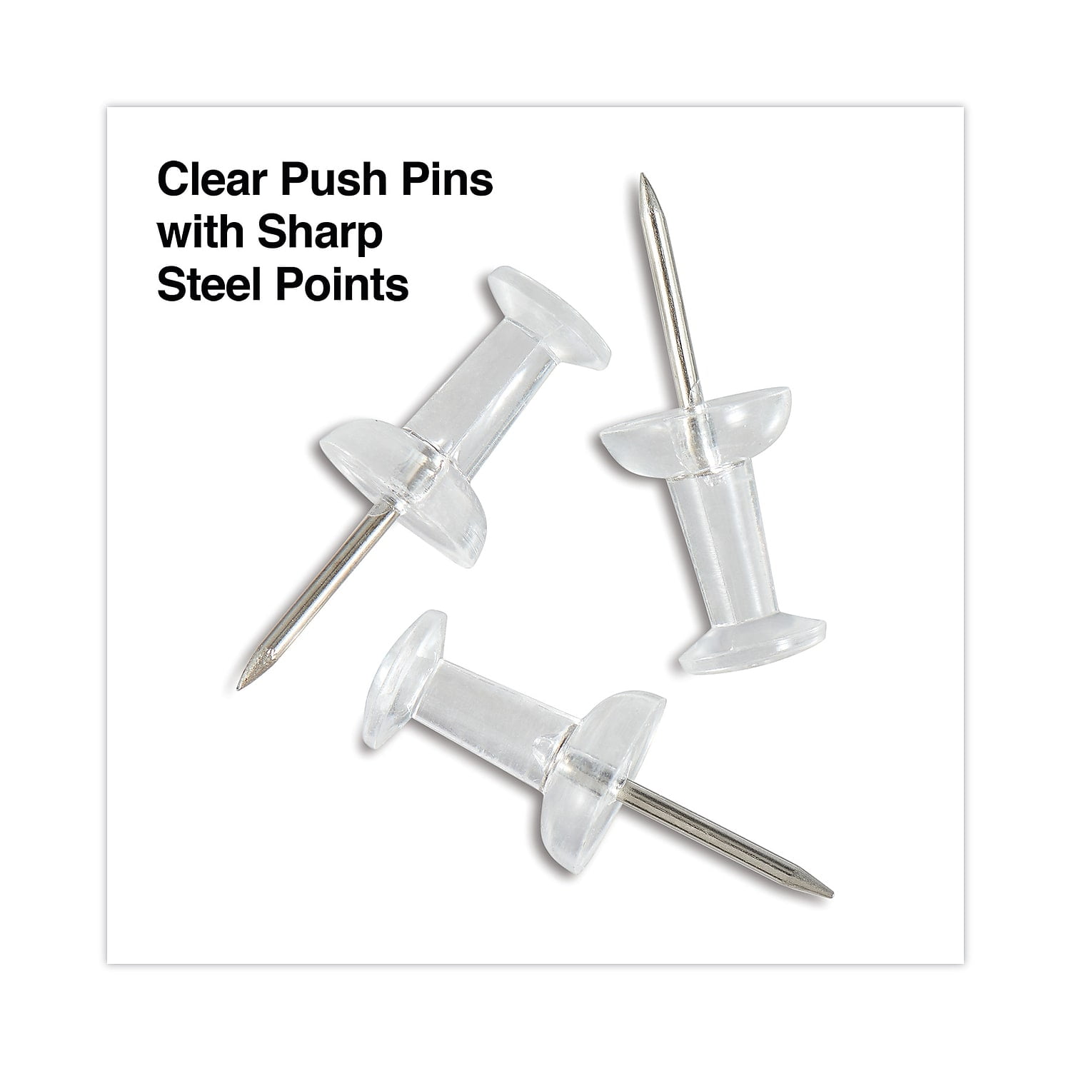 Midwest Fastener Clear Plastic Push Pins - Jefferson City, TN - Leeper  Hardware