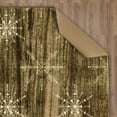 thumbnail image 7 of Mohawk Home Prismatic Barnwood Snowflakes Driftwood Contemporary Theme Christmas Precision Printed Scatter, 2'x3'4", Brown, 7 of 7