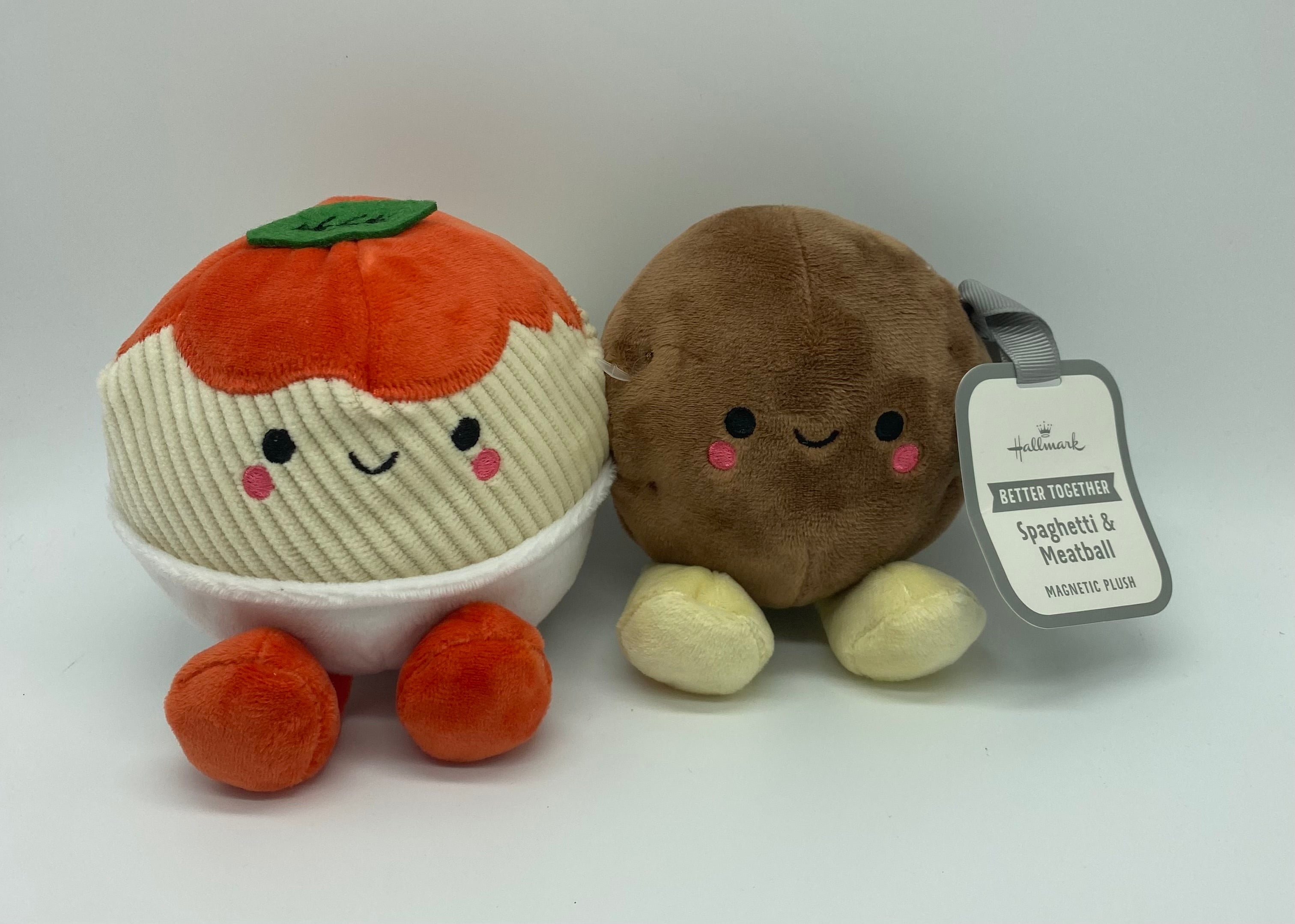 Hallmark Better Together Spaghetti and Meatball Plush New with
