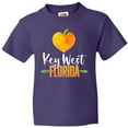 thumbnail image 3 of Inktastic Key West Florida Orange in Heart Youth T-Shirt, 3 of 5