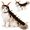 Gold-AA3, variant on Cat Caterpillar Centipede Costume Funny Halloween Pet Outfit,Plush Adjustable 4 Point Design,50 Inch Long Costume for Small Medium Large Cats