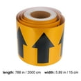 thumbnail image 2 of Weiweiguan 1 Roll Arrow Marking Sticker Arrow Pipe Indicator Decal Arrow Pipe Marking Decal, 2 of 7