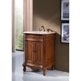 thumbnail image 3 of Vanity Cabinet 2 Door 24"x21"x35" Brown, 3 of 7