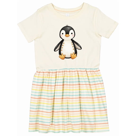 Inktastic Baby Penguin Girls Toddler Dress