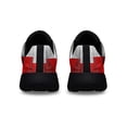 thumbnail image 4 of Red Dachshund Dog Canada Shoes Sneakers Black Size 3.5, 4 of 7