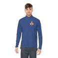 thumbnail image 4 of 'Freemason fire' Unisex Quarter-Zip Pullover, 4 of 4