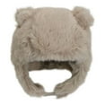 thumbnail image 1 of Calikids Teddy Winter Aviator Hat - Beige (S), 1 of 3