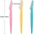 thumbnail image 2 of Face Safety Eyebrow Razor - Exfoliating Dermaplaning Tool for Women and Men Stainless Steel, 2 of 4