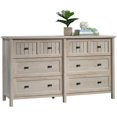 thumbnail image 3 of Pemberly Row Commode 6 Tiroirs Bois Manufacturé Côtier en Châtaignier, 3 of 9