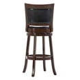 Boraam Bristol Swivel Bar Stool, 29", Multiple Finishes