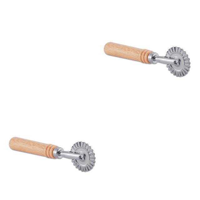 Molde de galleta Inteprter Aleación de zinc con mango de roble Tipo 3