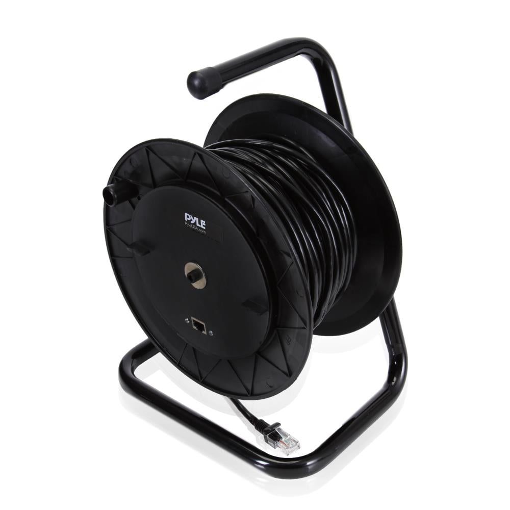 PYLE PCATCBL75 Cat5 Cable Cord Reel Cat5 / RJ45 Wire Extension (83? ft