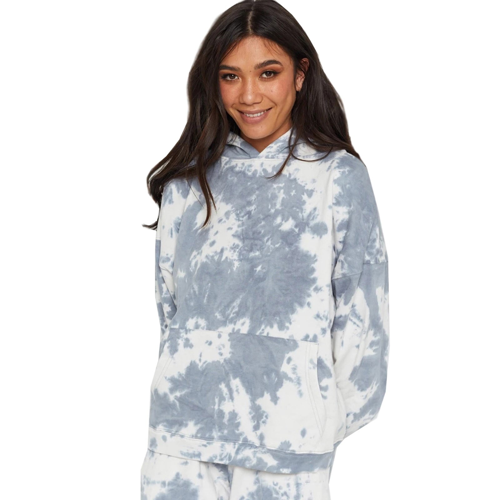 womens casual standing collar loose sweatshirt