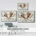 thumbnail image 5 of Pinecone Lodge Collection A - Framed Gallery Wrapped Holiday Canvas - 17 x 25 - Gold Frame, 5 of 9