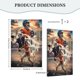 thumbnail image 5 of Panel de interruptores de pared con marco romano de cuero simple Broncos Switching Lights, interruptor de luz simple, doble o con tirador, 5 of 8
