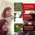 thumbnail image 5 of Puleo International Sterling Pine 4.5 ft. Pre-Lit Potted Christmas Tree, 5 of 6