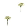 thumbnail image 1 of Naiovety Flores artificiales para bebés, ramo de flores para respirar, ramos de plástico, de cena, guirnalda, boda, hogar, verde Verde 2piezas, 1 of 6