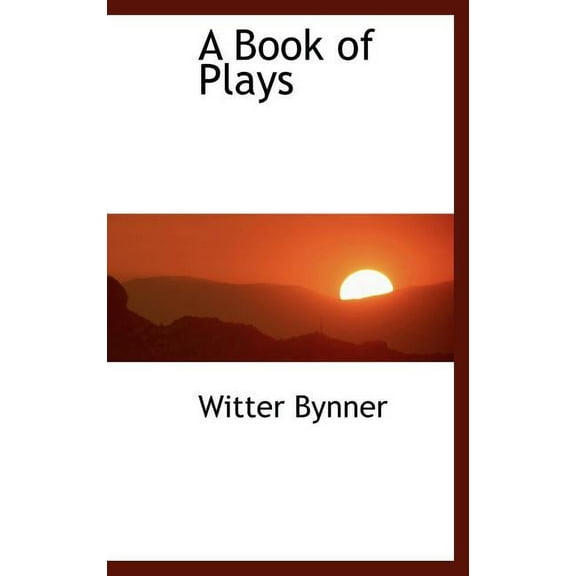 A Book of Plays Hardcover