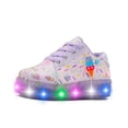 thumbnail image 3 of Tenis Luces Pequenos Pasos Niña Lila Antiderrapante Casual 15, 3 of 6