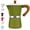 Green, variant on 2 Cup Aluminum Espresso Stovetop Moka Pot Express Coffee Maker Percolator Italian Classic Mocha Coffee Machine for Italian and Cuban Cafe Brewing for Home & Camping 100ml 3.3oz