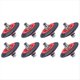 thumbnail image 1 of 4581EL2002C para , , Conjunto de Rodillo de Tambor de Secadora Rueda de Ajuste 4581EL3001C, PS8260240 (8PCS), 1 of 5