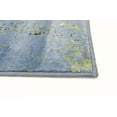 thumbnail image 5 of eCarpetGallery Modern Living Room Area Rug, 6'7" x 9'6", Cobalt Blue, Azure, 5 of 9