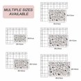 thumbnail image 6 of Abstract Boho Outdoor Rug for Patio/Deck/Porch, Non-Slip Large Area Rug 5 x 8 Ft, Modern Fluid Lines Black Gray Texture Indoor Outdoor Rugs Washable Area Rugs, Reversible Camping Rug Carpet Runner, 6 of 8