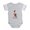 Heather Gray, variant on CafePress - Gday Mate Kangaroo - Cute Infant Baby Football Bodysuit
