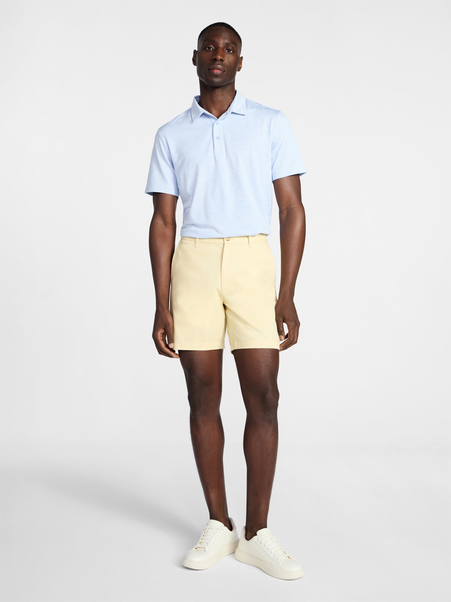 George Men's & Big Men's Modern Fit Flat Front Shorts, 5", 7", 9" Inseams, Sizes 28-54