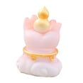 thumbnail image 4 of Adorno de mesa con forma de mano de Buda, 4,5 x 4 x 7 cm, para sala de estar, versátil, de fina artesanía, decorativo, para meditación, artesanía de Calabaza, 4 of 8