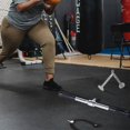 thumbnail image 2 of Gym Cable Attachments  Tricep Rope with 20” Bar Exercise Machine Equipment  V Bar Pull Press Down Accessory for Building Up Body, 2 of 4