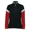 thumbnail image 2 of Holloway Ladies Limitless Jacket 229779 Black/White/Scarlet Xl, 2 of 3