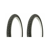 Tire set. 2 Tires. Two Tires Duro 24" x 2.125" Black/Black Side Wall lowrider bicycle tires, beach cruiser bike tires, cruiser bike tires