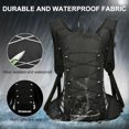 thumbnail image 5 of Portable breathable sports backpack large capacity hiking bike water bag backpack - black, 5 of 5