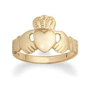 14kt Gold Men's Claddagh Ring