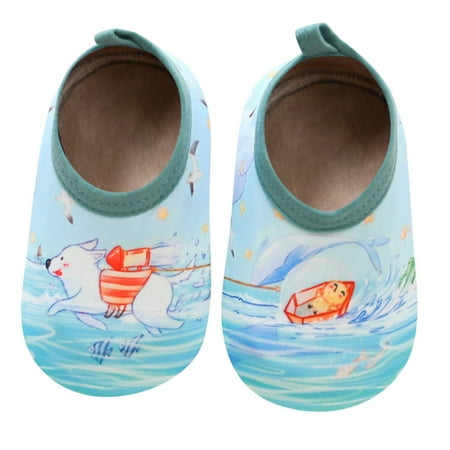 

Shoes For Kids Prewalker Slip Shoes Walkers Babies Children Soft Sole Socks Cartoon First Soles Non Thick With Fleece Baby Shoes