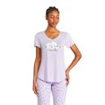 thumbnail image 1 of George Women's V-Neckline Sleep Tee, 1 of 6