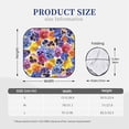 thumbnail image 3 of Xecao The Garden Tricolor Pansy Flower for Foldable Car Sun Shades (2-Pack) offer sun protection with an easy-fold design for convenient windshield shading., 3 of 7