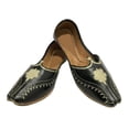 thumbnail image 2 of Punjabi Juti For Men Sherwani Shoes Handmade Flat Slip on Designer Jutti For Men US 7/ EURO 41, 2 of 5
