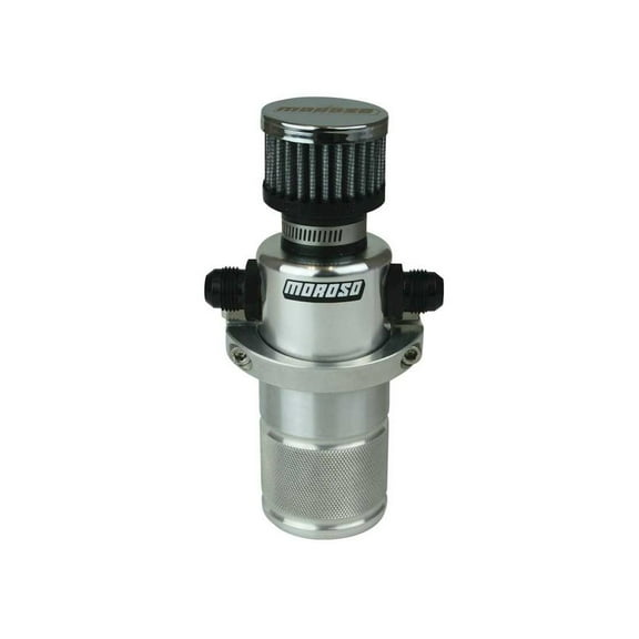 Moroso Compact Breather Tank Billet Alm. Polished