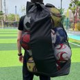 thumbnail image 4 of Almacenamiento Baloncesto Bolsas Pelotas Equipo Mochila Malla Fútbol Hugtrwg, 4 of 9