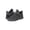 Black 004, variant on Avalanche Men's Water Resistant Faux Fur Fleece Lining Indoor or Outdoor Mule Slippers-Chestnut / 8