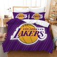 thumbnail image 3 of Ensemble de Housse de Couette Étoile de Basketball 3D Ensemble de Literie Taies d'Oreiller 29, 3 of 3