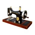 thumbnail image 2 of yuksok Vintage Sewing Machine Decoration Model Figurine for Cafe Desk Window Crafts B, 2 of 9