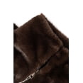 thumbnail image 6 of Forever 21 Faux Fur Jacket, Color-Brown, Size-L, 6 of 7
