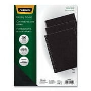 Fellowes Thermal Binding System Presentation Covers, Clear, 31 to 60 Sheet Capacity, 11 x 8.5, Unpunched, 10/Pack